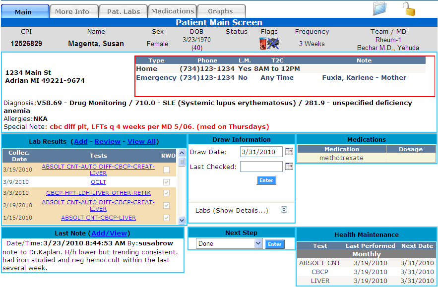 Anticoagulation Management Software