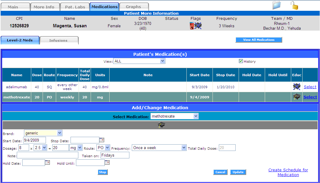 Anticoagulation Management Software
